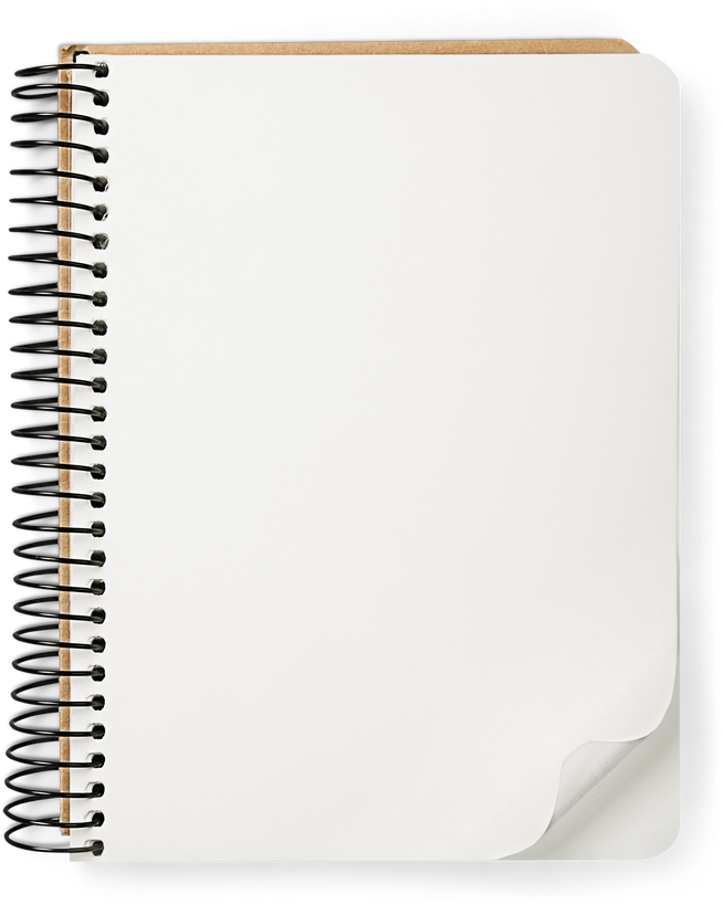 Open Blank Notebook 